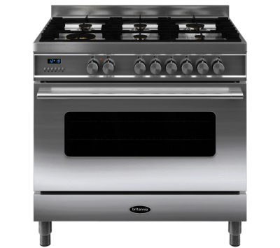 BRITANNIA  Delphi 90 RC9SGDES Dual Fuel Range Cooker - Stainless Steel